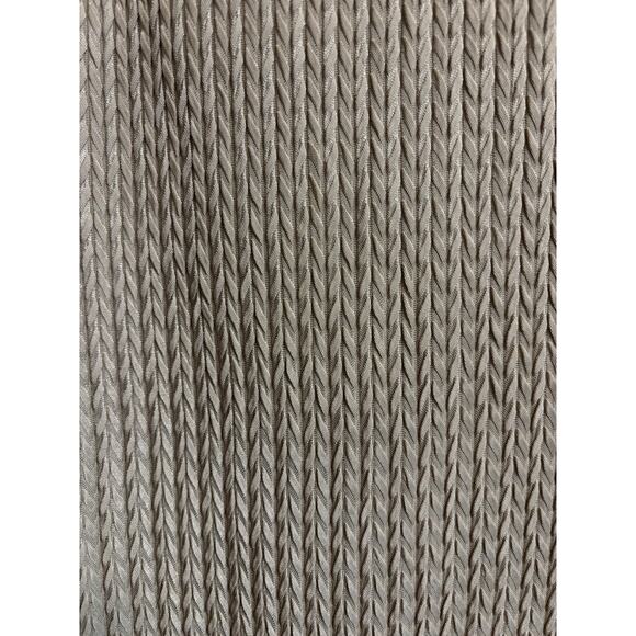 Vintage Joanna Women’s Plus Size 24W Short Sleeve Knit Blouse Textured Champagne - Picture 3 of 7